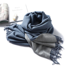 Load image into Gallery viewer, Winter Cashmere Scarf Women Thick Warm Shawls
