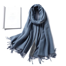 Load image into Gallery viewer, Winter Cashmere Scarf Women Thick Warm Shawls
