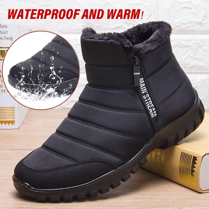 2022 winter boots men waterproof