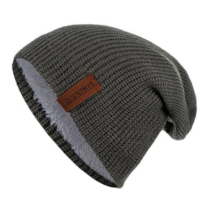 Winter Hats For Men / Women Keep Warm Knitted Hat Fashion Solid Ski Bonnet Cap