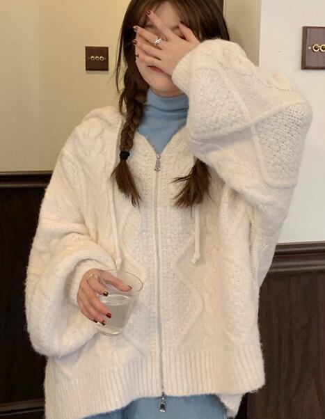 Women Autumn Winter Oversize Knitted