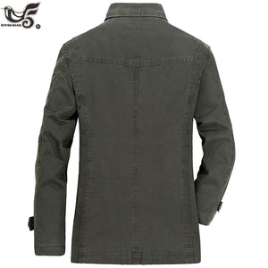 New Casual Denim Jacket Men 100% Cotton