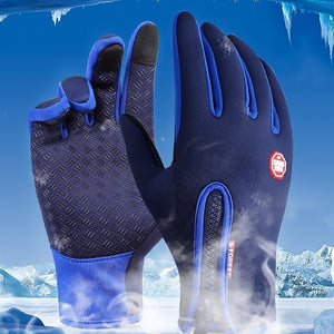 Winter Gloves Mens Touchscreen Waterproof