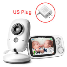 Load image into Gallery viewer, VB603 Video Baby Monitor 2.4G Wireless With 3.2 Inches LCD 2 Way Audio Talk
