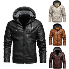 Load image into Gallery viewer, Men Windbreaker Biker Jackets
