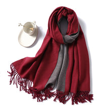 Load image into Gallery viewer, Winter Cashmere Scarf Women Thick Warm Shawls
