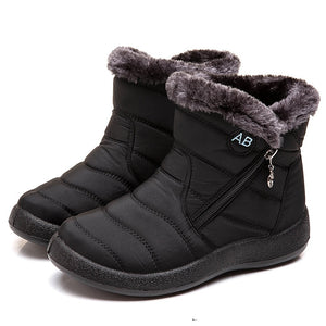 Women Boots Fashion Waterproof Snow Boots