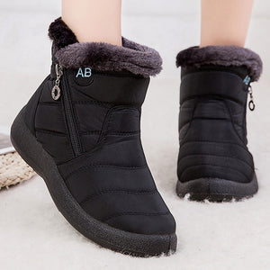 Women Boots Fashion Waterproof Snow Boots