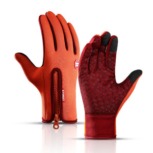 Winter Gloves Mens Touchscreen Waterproof