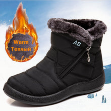 Load image into Gallery viewer, Women Boots Fashion Waterproof Snow Boots
