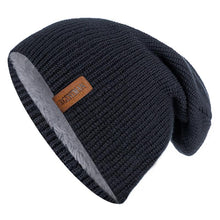 Load image into Gallery viewer, Winter Hats For Men / Women Keep Warm Knitted Hat Fashion Solid Ski Bonnet Cap
