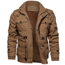 Load image into Gallery viewer, Winter Fleece Inner Jacket Coats Thick Warm Casual Overcoat
