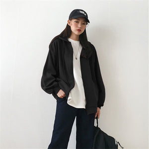 Jacket Long Sleeve Pullovers Vintage Pockets Clothes