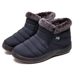 Women Boots Fashion Waterproof Snow Boots