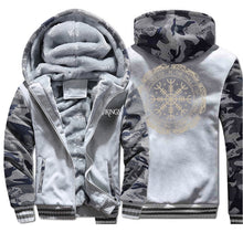 Load image into Gallery viewer, Winter Thick Mens Hoodies Viking Printing
