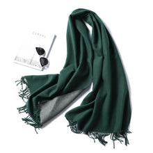 Load image into Gallery viewer, Winter Cashmere Scarf Women Thick Warm Shawls
