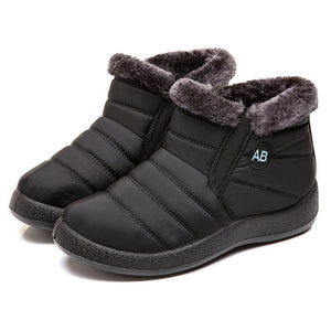 Women Boots Fashion Waterproof Snow Boots