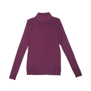 Autumn Winter Top Pull Femme Turtleneck Pullovers Sweaters Long Sleeve