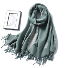 Load image into Gallery viewer, Winter Cashmere Scarf Women Thick Warm Shawls
