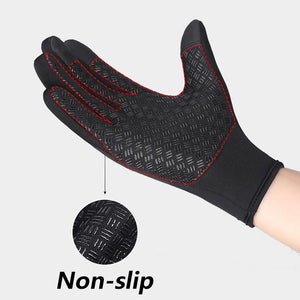 Winter Gloves Mens Touchscreen Waterproof