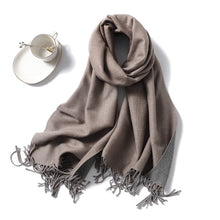 Load image into Gallery viewer, Winter Cashmere Scarf Women Thick Warm Shawls
