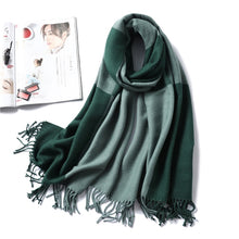 Load image into Gallery viewer, Winter Cashmere Scarf Women Thick Warm Shawls
