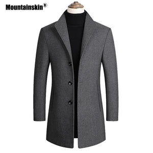 Men Wool Blends Coats