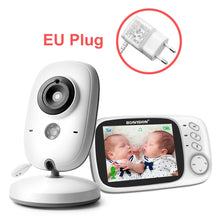 Load image into Gallery viewer, VB603 Video Baby Monitor 2.4G Wireless With 3.2 Inches LCD 2 Way Audio Talk
