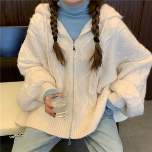 Women Autumn Winter Oversize Knitted