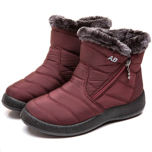 Women Boots Fashion Waterproof Snow Boots