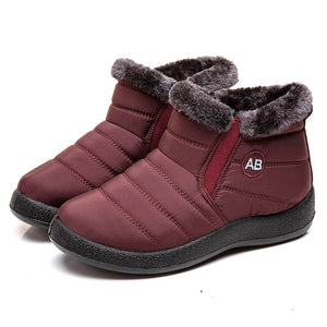 Women Boots Fashion Waterproof Snow Boots