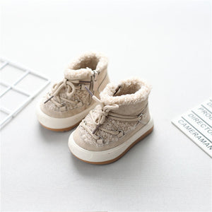 Winter Baby Boots Warm Plush Rubber Sole Toddler