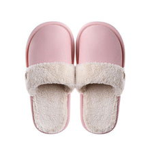 Load image into Gallery viewer, warm Home flat slippers Lightweight soft comfortable winter slippers Women
