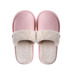 warm Home flat slippers Lightweight soft comfortable winter slippers Women