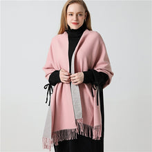 Load image into Gallery viewer, Winter Cashmere Scarf Women Thick Warm Shawls
