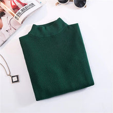 Load image into Gallery viewer, Autumn Winter Top Pull Femme Turtleneck Pullovers Sweaters Long Sleeve
