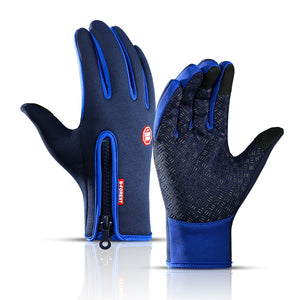 Winter Gloves Mens Touchscreen Waterproof