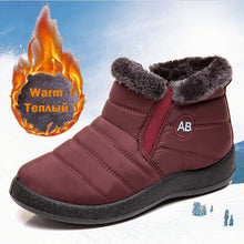 Load image into Gallery viewer, Women Boots Fashion Waterproof Snow Boots
