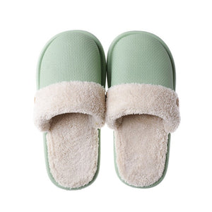 warm Home flat slippers Lightweight soft comfortable winter slippers Women