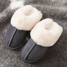 Load image into Gallery viewer, warm Home flat slippers Lightweight soft comfortable winter slippers Women
