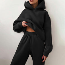 Load image into Gallery viewer, Tracksuit Suit Autumn Fashion Warm Hoodie Sweatshirts Two Pieces
