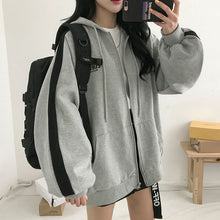 Load image into Gallery viewer, Women Hoodies Sweatshirt Zipper Coats
