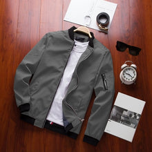 Load image into Gallery viewer, Zipper Jacket Male Casual Streetwear
