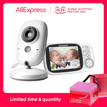 Load image into Gallery viewer, VB603 Video Baby Monitor 2.4G Wireless With 3.2 Inches LCD 2 Way Audio Talk
