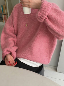 10 Colors Pink Women Sweater