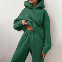 Load image into Gallery viewer, Tracksuit Suit Autumn Fashion Warm Hoodie Sweatshirts Two Pieces
