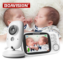 Load image into Gallery viewer, VB603 Video Baby Monitor 2.4G Wireless With 3.2 Inches LCD 2 Way Audio Talk
