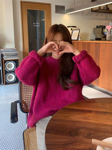 10 Colors Pink Women Sweater