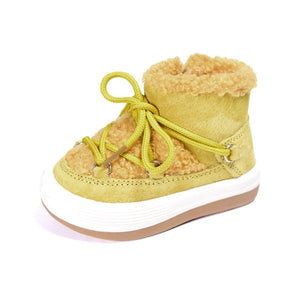 Winter Baby Boots Warm Plush Rubber Sole Toddler