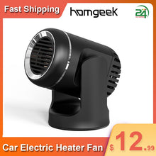 Load image into Gallery viewer, Electric Heater For Car Portable Fast Heating Fan Heater Windshield Dryer
